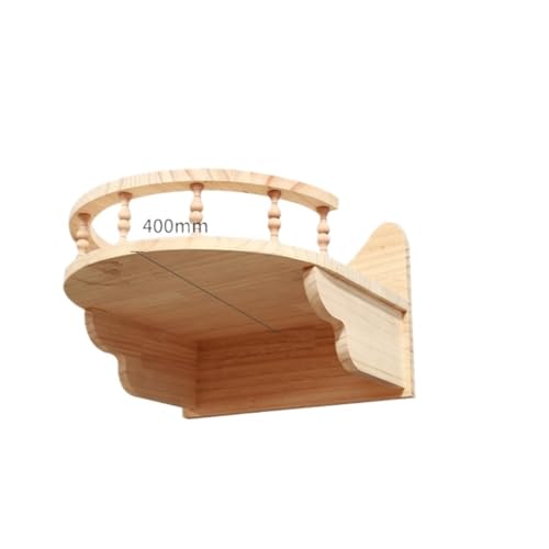 YGDYFDC Katzen Klettern Katzen-Klettergerüst, Wandmontage, Massivholz, Wandmontage, Katzennest, Kratzbaum, Katzengerüst, Raumkapsel-Klettersäule Leicht zu reinigen(C) von YGDYFDC