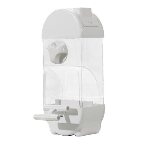 YHAILI Automatischer Vogelfutterspender mit klaren Designs, zum Aufhängen, Futterbehälter für Papageien, Wellensittiche, Sittiche und Nymphensittiche YHAILI Automatischer Vogelfutterspender mit klaren Designs, zum Aufhängen, Futterbehälter für Papageien, Wellensittiche, Sittiche und Nymphensittiche von YHAILI