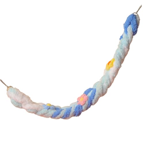 YHAILI Kleines Haustier-Schaukelspielzeug, Papageienkäfig, hängendes Seil, Hamster, Kletterseil, Spielzeug für Zuckergleiter, Eichhörnchen, Käfig-Interaktionsspielzeug YHAILI Kleines Haustier-Schaukelspielzeug, Papageienkäfig, hängendes Seil, Hamster, Kletterseil, Spielzeug für Zuckergleiter, Eichhörnchen, Käfig-Interaktionsspielzeug von YHAILI