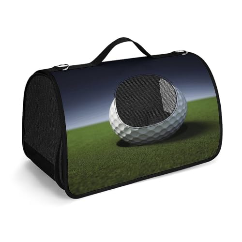 YHEGBFD Haustier-Handtasche, Golfball, modische Hundetasche, kleine Haustier-Tragetasche, Haustier-Tragetasche, Reise-Handtasche für Katzen und kleine Hunde YHEGBFD Haustier-Handtasche, Golfball, modische Hundetasche, kleine Haustier-Tragetasche, Haustier-Tragetasche, Reise-Handtasche für Katzen und kleine Hunde von YHEGBFD