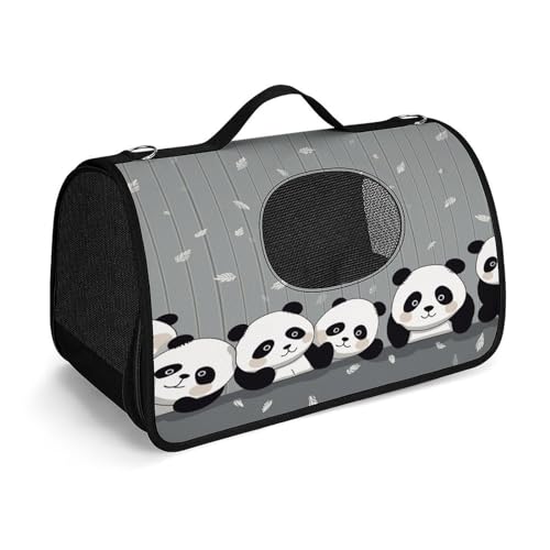 YHEGBFD Haustier-Handtasche, lustige Baby-Panda-Hunde-Tragetasche, kleine Haustier-Tragetasche, Haustier-Tragetasche, Reise-Handtasche für Katzen und kleine Hunde YHEGBFD Haustier-Handtasche, lustige Baby-Panda-Hunde-Tragetasche, kleine Haustier-Tragetasche, Haustier-Tragetasche, Reise-Handtasche für Katzen und kleine Hunde von YHEGBFD