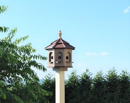 YHKHAR Vogelhaus, einzigartiges Vogelhaus, Vogeldekoration, Vogelfutterstation, Outdoor, Garten, Kunst, Outdoor-Gartendekoration YHKHAR Vogelhaus, einzigartiges Vogelhaus, Vogeldekoration, Vogelfutterstation, Outdoor, Garten, Kunst, Outdoor-Gartendekoration von YHKHAR