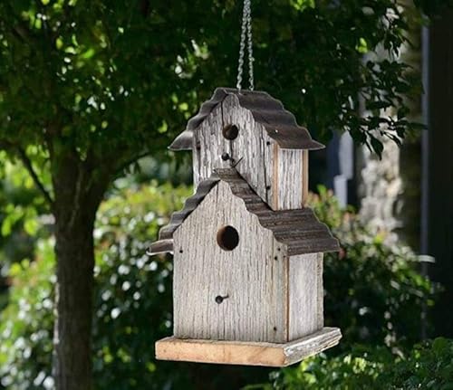 YHKHAR Vogelhaus, einzigartiges Vogelhaus, Vogeldekoration, Vogelfutterstation, Outdoor, Garten, Kunst, Outdoor-Gartendekoration YHKHAR Vogelhaus, einzigartiges Vogelhaus, Vogeldekoration, Vogelfutterstation, Outdoor, Garten, Kunst, Outdoor-Gartendekoration von YHKHAR