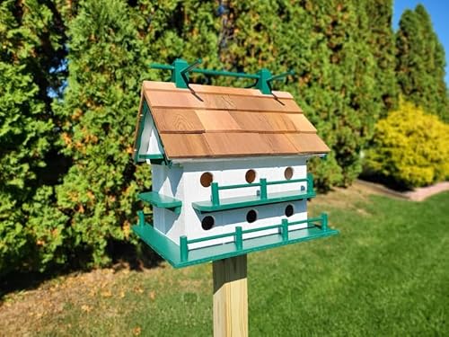 YHKHAR Vogelhaus – Einzigartiges Vogelhaus, großes Vogelhaus, Vogeldekoration, Vogelfutterstation, Outdoor, Gartenkunst YHKHAR Vogelhaus – Einzigartiges Vogelhaus, großes Vogelhaus, Vogeldekoration, Vogelfutterstation, Outdoor, Gartenkunst von YHKHAR