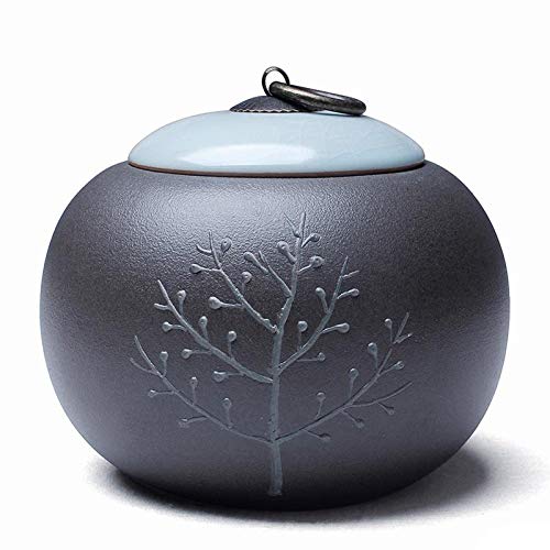 YHNNH Gedenkurne für Haustiere, Katzen, Kaninchen, Kleintiere, Gedenkurne for die Einäscherung, Asche, Beerdigung, Bestattung, Andenken, Erinnerungsbox for Immer, Kiefer(Bodhi) von YHNNH