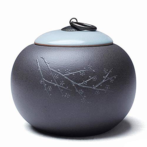 YHNNH Gedenkurne für Haustiere, Katzen, Kaninchen, Kleintiere, Gedenkurne for die Einäscherung, Asche, Beerdigung, Bestattung, Andenken, Erinnerungsbox for Immer, Kiefer(Plum) von YHNNH