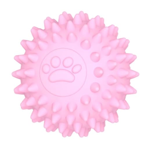 YHOPJKFRA Hundespielzeug, Stachelball, kein Quietschen, Kauspielzeug, langlebige Hundespielzeugbälle für Aggressive Kauer, Hundewelpen, Zahnungstraining, Starke Kauer, Spielzeugbälle | rosa/lila YHOPJKFRA Hundespielzeug, Stachelball, kein Quietschen, Kauspielzeug, langlebige Hundespielzeugbälle für Aggressive Kauer, Hundewelpen, Zahnungstraining, Starke Kauer, Spielzeugbälle | rosa/lila von YHOPJKFRA