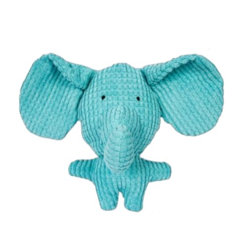 YHOPJKFRA Quietschendes Plüsch Teddy-Hundespielzeug, Kauspielzeug für Welpen für kleine und mittelgroße Hunde | Blauer Elefant YHOPJKFRA Quietschendes Plüsch Teddy-Hundespielzeug, Kauspielzeug für Welpen für kleine und mittelgroße Hunde | Blauer Elefant von YHOPJKFRA