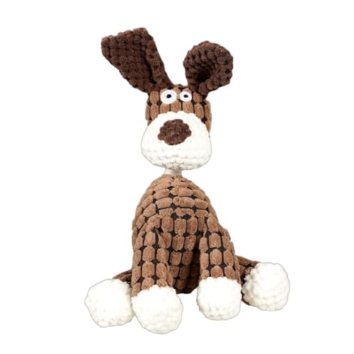 YHOPJKFRA Quietschendes Plüsch Teddy-Hundespielzeug, Kauspielzeug für Welpen für kleine und mittelgroße Hunde | Braunes Pferd YHOPJKFRA Quietschendes Plüsch Teddy-Hundespielzeug, Kauspielzeug für Welpen für kleine und mittelgroße Hunde | Braunes Pferd von YHOPJKFRA
