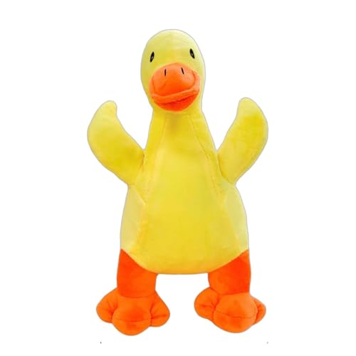YHOPJKFRA Quietschendes Plüsch Teddy-Hundespielzeug, Kauspielzeug für Welpen für kleine und mittelgroße Hunde | Gelbe Ente YHOPJKFRA Quietschendes Plüsch Teddy-Hundespielzeug, Kauspielzeug für Welpen für kleine und mittelgroße Hunde | Gelbe Ente von YHOPJKFRA