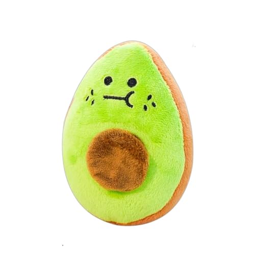YHOPJKFRA Quietschendes Plüsch Teddy-Hundespielzeug, Kauspielzeug für Welpen für kleine und mittelgroße Hunde | Grüne Avocado YHOPJKFRA Quietschendes Plüsch Teddy-Hundespielzeug, Kauspielzeug für Welpen für kleine und mittelgroße Hunde | Grüne Avocado von YHOPJKFRA