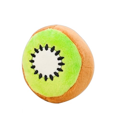 YHOPJKFRA Quietschendes Plüsch Teddy-Hundespielzeug, Kauspielzeug für Welpen für kleine und mittelgroße Hunde | Grüne Kiwi YHOPJKFRA Quietschendes Plüsch Teddy-Hundespielzeug, Kauspielzeug für Welpen für kleine und mittelgroße Hunde | Grüne Kiwi von YHOPJKFRA