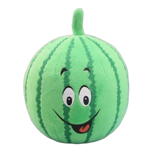 YHOPJKFRA Quietschendes Plüsch Teddy-Hundespielzeug, Kauspielzeug für Welpen für kleine und mittelgroße Hunde | Grüne Wassermelone YHOPJKFRA Quietschendes Plüsch Teddy-Hundespielzeug, Kauspielzeug für Welpen für kleine und mittelgroße Hunde | Grüne Wassermelone von YHOPJKFRA