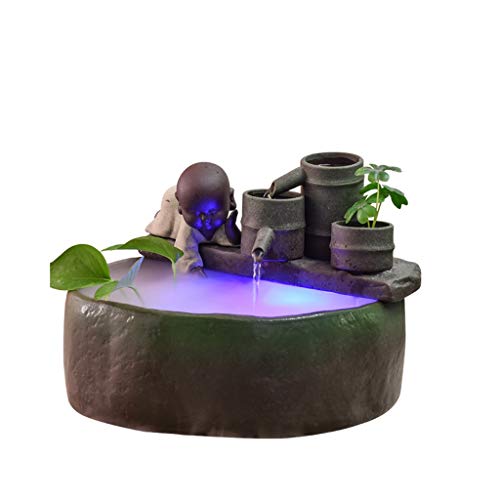 Fischschale, Persönlichkeit, kreativ, Keramik, Aquarium, Zuhause, kleines Wohnzimmer, Aquarium, Brunnen, Desktop-Luftbefeuchter, kreative Dekoration, Goldfischglas, Aquarium Fischschale, Persönlichkeit, kreativ, Keramik, Aquarium, Zuhause, kleines Wohnzimmer, Aquarium, Brunnen, Desktop-Luftbefeuchter, kreative Dekoration, Goldfischglas, Aquarium von YHYDLC