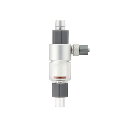 Aquarium CO2 Inline Diffusor Atomizer Reaktor für Aquarien, Aquarium CO2 Zerstäuber, CO2-Diffusor, Kohlendioxid-Zerstäuber, Aquarium-CO2-Zerstäuber für bepflanztes Aquarium,Diffusor (M1 12/16mm) von YHZNAGEM