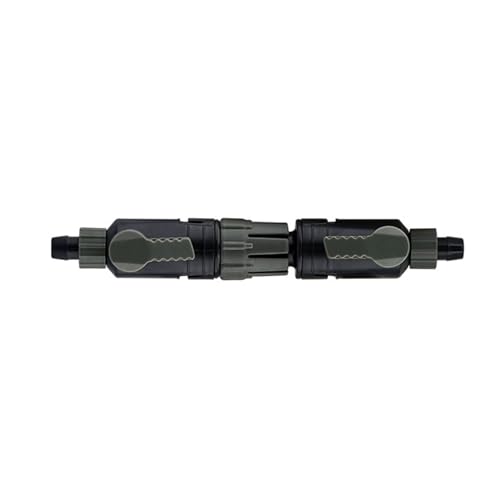 Aquarium-Filteranschluss, Aquarium Schlauchventil, Schlauchverbinder Doppelhahn-Anschluss Adapter, Aquarium Schlauchanschluss Ventil mit Schnellverschlussgriff für Aquarien Aquarium (K-12/16mm) von YHZNAGEM