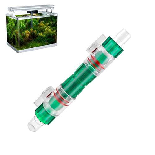 YHZNAGEM Aquarium Wasserregelventil, Wasserregelventil, Aquarium Doppelhahn Wasserdurchflussregelventil Schnellverschluss, Aquariumfilter für Süßwasser, Salzwasser (16mm) von YHZNAGEM