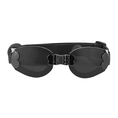 YHZNAGEM Faltbare Sonnenbrille für Hunde UV Schutzbrille, Hunde Sonnenbrille, Winddichte & Antibeschlagbrille & Wasserdichter Hundebrille YHZNAGEM Faltbare Sonnenbrille für Hunde UV Schutzbrille, Hunde Sonnenbrille, Winddichte & Antibeschlagbrille & Wasserdichter Hundebrille von YHZNAGEM