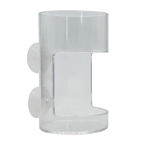 YIBOZI Aquarium-Futternapf für Garnelen, mit Saugnapf, Futterstation von YIBOZI
