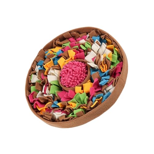 YIBOZI Schnüffel-Pad, Schnüffelspielzeugmatte, Leckerli-Dosiermatte für Hunde, interaktives Puzzle, Kauspielzeug, reduziert Langeweile, Futtersuche von YIBOZI