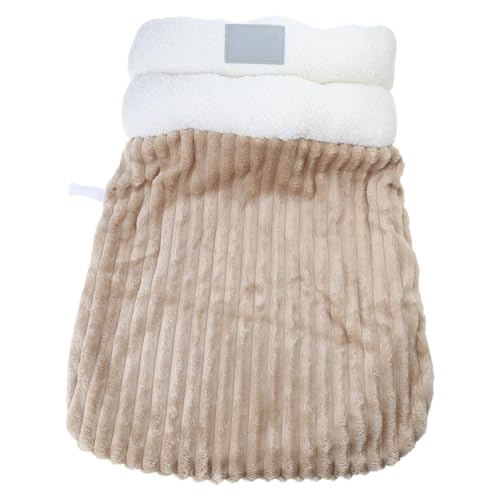 YIBOZI Warmer Winterschlafsack für Katzen, großes Haustierbett, Höhle für Innenwärme, bequemer Katzen-Ruhesack mit dicken Einlagen YIBOZI Warmer Winterschlafsack für Katzen, großes Haustierbett, Höhle für Innenwärme, bequemer Katzen-Ruhesack mit dicken Einlagen von YIBOZI