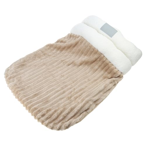 YIBOZI Warmer Winterschlafsack für Katzen, großes Haustierbett, Höhle für Innenwärme, bequemer Katzen-Ruhesack mit dicken Einlagen YIBOZI Warmer Winterschlafsack für Katzen, großes Haustierbett, Höhle für Innenwärme, bequemer Katzen-Ruhesack mit dicken Einlagen von YIBOZI