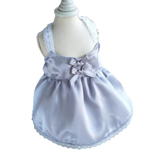 Haustier-Spitzenkleid mit Schleife, Rock, Haustierkleid, Prinzessin, elegantes T-Shirt-Kleid, Strand-Influencer, gleiche Requisiten von YIGZYCN