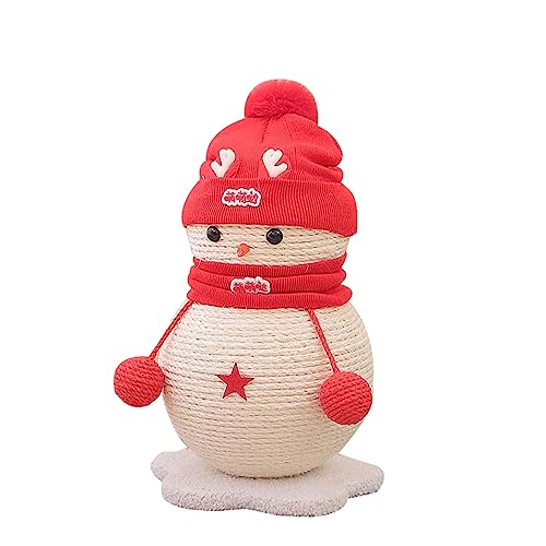 Katzen Kratzbaum Schneemann Kratzbaum Mit Sisal Für Kleine Kätzchen. Natürliche Sisal Kratzbäume Für Hauskatzen. Katzen Kratzspielzeug. Kratzbäume Mit Für Hauskatzen Für Möbel von YIGZYCN