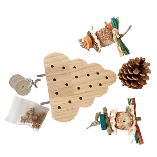 YIGZYCN Holz-Kauspielzeug für Vögel, bietet Ihrem Haustier ein stimulierendes Spielerlebnis mit umweltfreundlichem Spielzeug, Vogelkauspielzeug für Papageien, natürliches Material, Vogelkauspielzeug YIGZYCN Holz-Kauspielzeug für Vögel, bietet Ihrem Haustier ein stimulierendes Spielerlebnis mit umweltfreundlichem Spielzeug, Vogelkauspielzeug für Papageien, natürliches Material, Vogelkauspielzeug von YIGZYCN