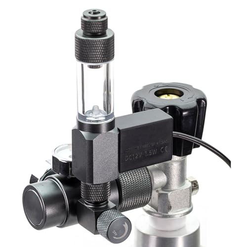 YIGZYCN Kohlendioxid-Druckregler für Wassergras sorgt für sicheren und zuverlässigen Druck in Heimaquarien, Gartenbau, Kohlendioxid-Regler für den Innenbereich, Kohlendioxid-Tankregler von YIGZYCN