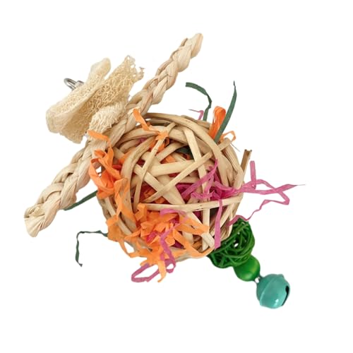 YIGZYCN Vogel Block Spielzeug Vogelkäfig Spielzeug Hängender Block Rattan Kugel Vogelkäfig Zubehör Wellensittiche Kauspielzeug Aras Pickspielzeug Haustier Vogel Spielzeug YIGZYCN Vogel Block Spielzeug Vogelkäfig Spielzeug Hängender Block Rattan Kugel Vogelkäfig Zubehör Wellensittiche Kauspielzeug Aras Pickspielzeug Haustier Vogel Spielzeug von YIGZYCN