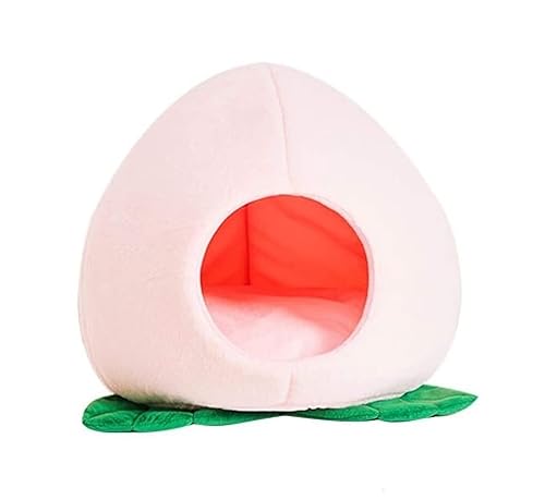 Beruhigende Hundebett-Hundebett-Haustiersofa für Hundekatze Haustier Nest Pfirsichform Beruhigende Hundebett-Hundebett-Haustiersofa für Hundekatze Haustier Nest Pfirsichform von YIHANSS