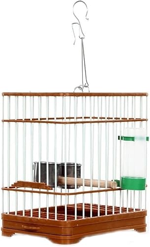 Originaler Vogelflugkäfig, klassischer Vogelkäfig, universeller Vogelkäfig, geeignet für Sittiche, Kanarienvögel, Flossenvögel, Liebesvögel, Papageien, Zapfen, Nymphensittiche, Nymphensittichkäfig von TSVSSGFU(売店)
