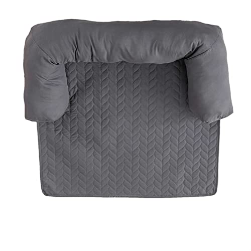 Wasserdichtes Haustiersofa -Abdeckung mit Nackenpolster für große Hunde und Katzen - beruhigendes Nestkissenbett - ideal für die Couchschutz - Größe: 90 * 102 * 16 cm Wasserdichtes Haustiersofa -Abdeckung mit Nackenpolster für große Hunde und Katzen - beruhigendes Nestkissenbett - ideal für die Couchschutz - Größe: 90 * 102 * 16 cm von YIHANSS