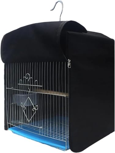 YIHANSS Feiner Vogelflugkäfig, Vogelkäfig mit atmungsaktivem Material, Schattierungsabdeckung, Vogelträger, Vogelkäfig-Abdeckung, warmes Tuch, Vogelkäfig-Schutzabdeckung, Haken für einfaches Tragen, von TSVSSGFU(売店)