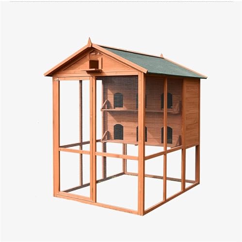 YIHANSS Feiner Vogelflugkäfig, großer Taubenschlag im Freien, Vogelkäfig, große Terrasse, Garten, Villa, Vogelkäfig, Kakadu-Vogelkäfig, Nymphensittichkäfig von TSVSSGFU(売店)