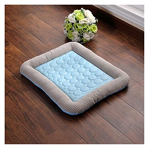 YIHANSS Hunde und Katzen Haustier Pad atmungsaktivem Anti-Rutsch Frühling Sommer Haustierhundbett Welpe Ice Seidenmattenkissen für Autobodensofa Katze Hunde Nest Zwinger Matratze Pad Haustier Bett YIHANSS Hunde und Katzen Haustier Pad atmungsaktivem Anti-Rutsch Frühling Sommer Haustierhundbett Welpe Ice Seidenmattenkissen für Autobodensofa Katze Hunde Nest Zwinger Matratze Pad Haustier Bett von YIHANSS