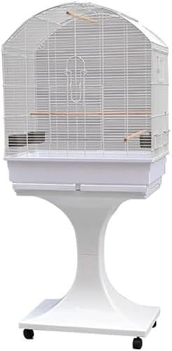 YIHANSS Original Vogelflugkäfig, Universal-Vogelkäfig, Kegel-Vogelkäfig mit Rollen, Haustier-Vogelkäfig, Vogelkäfig-Rahmen, geeignet für Sittiche, Haustiere, Nymphensittichkäfig von YIHANSS