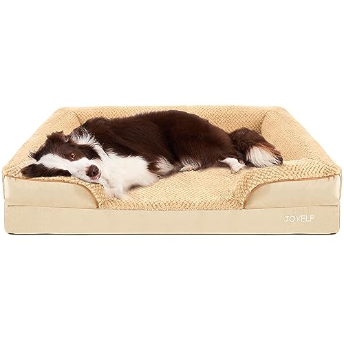 YIHANSS Orthopäde Hundebett für große Hunde, Schaumsofa -Couchbett, steigern wasserdichtes Haustierbett mit abnehmbarem waschbarem Abdeck YIHANSS Orthopäde Hundebett für große Hunde, Schaumsofa -Couchbett, steigern wasserdichtes Haustierbett mit abnehmbarem waschbarem Abdeck von YIHANSS