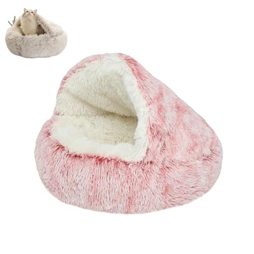 YIHANSS Plüsch Donut Hundebett-beruhigendes Katzenbett mit flauschigem Plüschkätzchenbett, rutschfestem Boden, weichem und gemütlichem Haustierkissen, selbstgewärmtes Welpe Bettspinkaxl YIHANSS Plüsch Donut Hundebett-beruhigendes Katzenbett mit flauschigem Plüschkätzchenbett, rutschfestem Boden, weichem und gemütlichem Haustierkissen, selbstgewärmtes Welpe Bettspinkaxl von YIHANSS