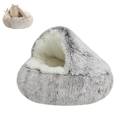 YIHANSS Plüsch Donut Hundebett-beruhigendes Katzenbett mit flauschigem Plüschkätzchenbett, rutschfestem Boden, weichem und gemütlichem Haustierkissen, selbstgewärmtes WelpenbettscoffeaXl YIHANSS Plüsch Donut Hundebett-beruhigendes Katzenbett mit flauschigem Plüschkätzchenbett, rutschfestem Boden, weichem und gemütlichem Haustierkissen, selbstgewärmtes WelpenbettscoffeaXl von YIHANSS
