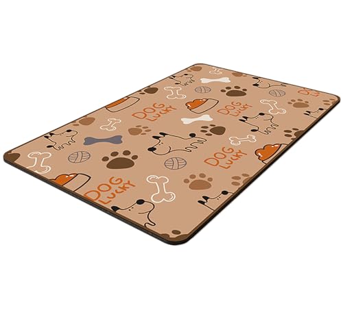 Futtermatte für Haustiere, 39,9 x 30,8 cm, Wasseralgenose, wasserdicht, rutschfest, für Tierfutter und Wasser, Größe M Futtermatte für Haustiere, 39,9 x 30,8 cm, Wasseralgenose, wasserdicht, rutschfest, für Tierfutter und Wasser, Größe M von YIKANGHENG