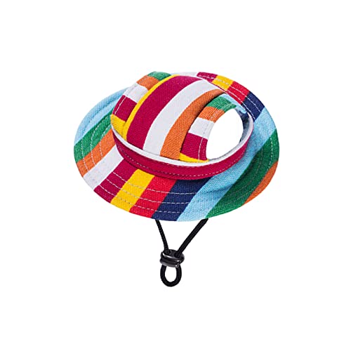 Modische Hunde-Baseballkappe für Hunde, Baseballmütze mit Ohrlöchern, atmungsaktiv, für Chihuahua, Zwergspitz, Schnauzer, Teddypudel Modische Hunde-Baseballkappe für Hunde, Baseballmütze mit Ohrlöchern, atmungsaktiv, für Chihuahua, Zwergspitz, Schnauzer, Teddypudel von YIKEXIAOSHULIN