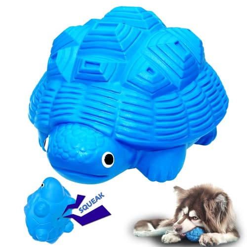 YILAKO Hundespielzeug für Aggressive Kauer, strapazierfähiges, Robustes Hundespielzeug für große Hunde, unzerstörbares quietschendes Hundespielzeug von YILAKO