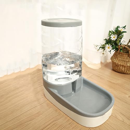 YILDEX Trockenfutterspender, automatische Kroketten und Wasserspender für Katzen und Hunde, Kroketten für Katzen und Hunde, 3,8 l, praktischer Futterspender, B YILDEX Trockenfutterspender, automatische Kroketten und Wasserspender für Katzen und Hunde, Kroketten für Katzen und Hunde, 3,8 l, praktischer Futterspender, B von YILDEX