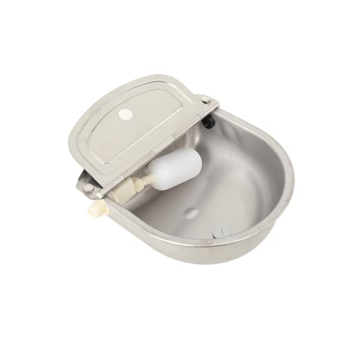 YILIKISS Tränkebecken mit Schwimmer, Automatische PferdeträNke Aus Edelstahl, Viehtränke mit Schwimmerventil für Pferde, Rinder, Schafe, Ziegen, Alpaka und Hundetränken YILIKISS Tränkebecken mit Schwimmer, Automatische PferdeträNke Aus Edelstahl, Viehtränke mit Schwimmerventil für Pferde, Rinder, Schafe, Ziegen, Alpaka und Hundetränken von YILIKISS