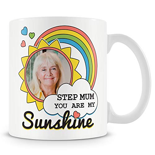 Foto-Tasse mit Aufschrift "Step Mum You Are My Sunshine" Foto-Tasse mit Aufschrift "Step Mum You Are My Sunshine" von YINGD