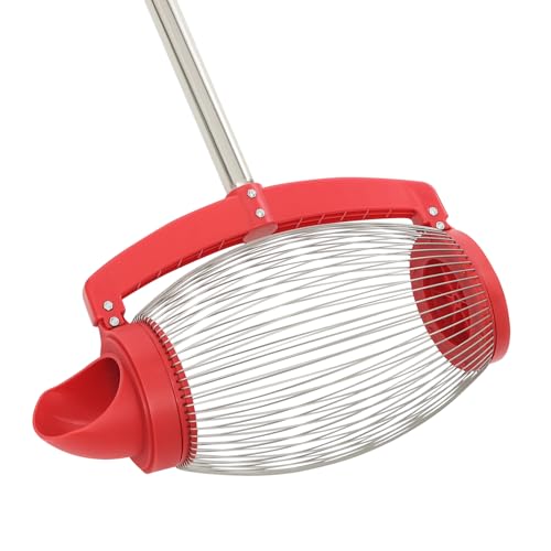 YISSALE Nusssammler, 1-5cm Nusssammler mit Verstellbarem Langem Griff, Seitliche Öffnung,Ideal für Einschließlich Obstgärten, Gärten und Rasenflächen Rollsammler YISSALE Nusssammler, 1-5cm Nusssammler mit Verstellbarem Langem Griff, Seitliche Öffnung,Ideal für Einschließlich Obstgärten, Gärten und Rasenflächen Rollsammler von YISSALE