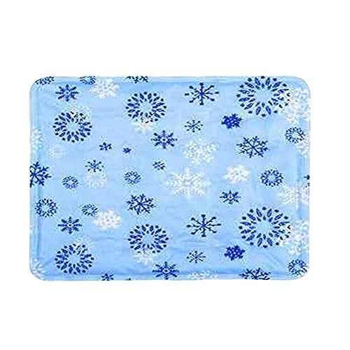 Kühlmatte Für Hunde Pet Ice Pad Kühlmatte Selbstkühlende Gel Pad Matte Wiederverwendbare Kisseneinlage Gel Kühlkissen Haustier Hundematte Mehrzweck Pad 1 Stück von YITON