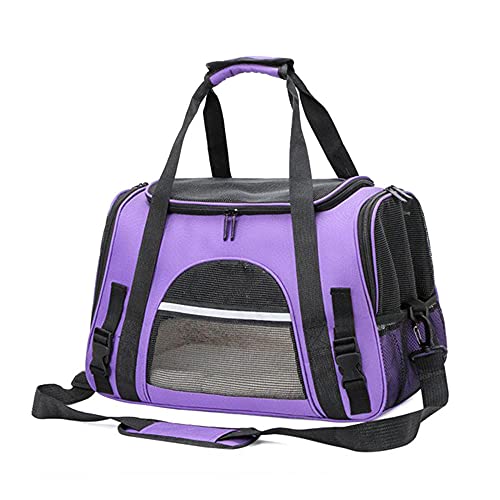 Rucksäcke Für Haustiere 1St Katzentragetaschen Transport Haustiertasche Mit Verriegelnden Sicherheitsreißverschlüssen Tragbare Atmungsaktive Faltbare Hundekatzentasche Pp von YITON